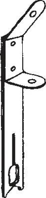 Knauf - מתלה קפיצי לT - Metal profiles and accessories