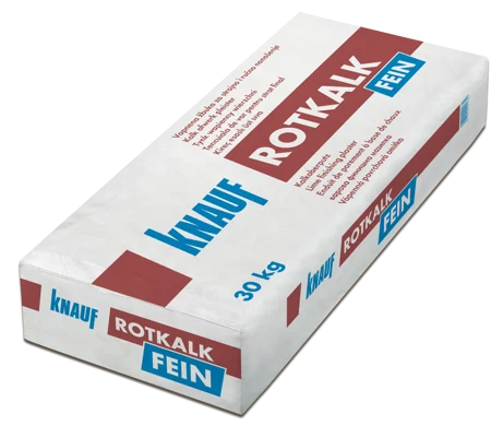 Knauf - Rotkalk Fein - Rotkalk Fein 20kg pers 10sprachig