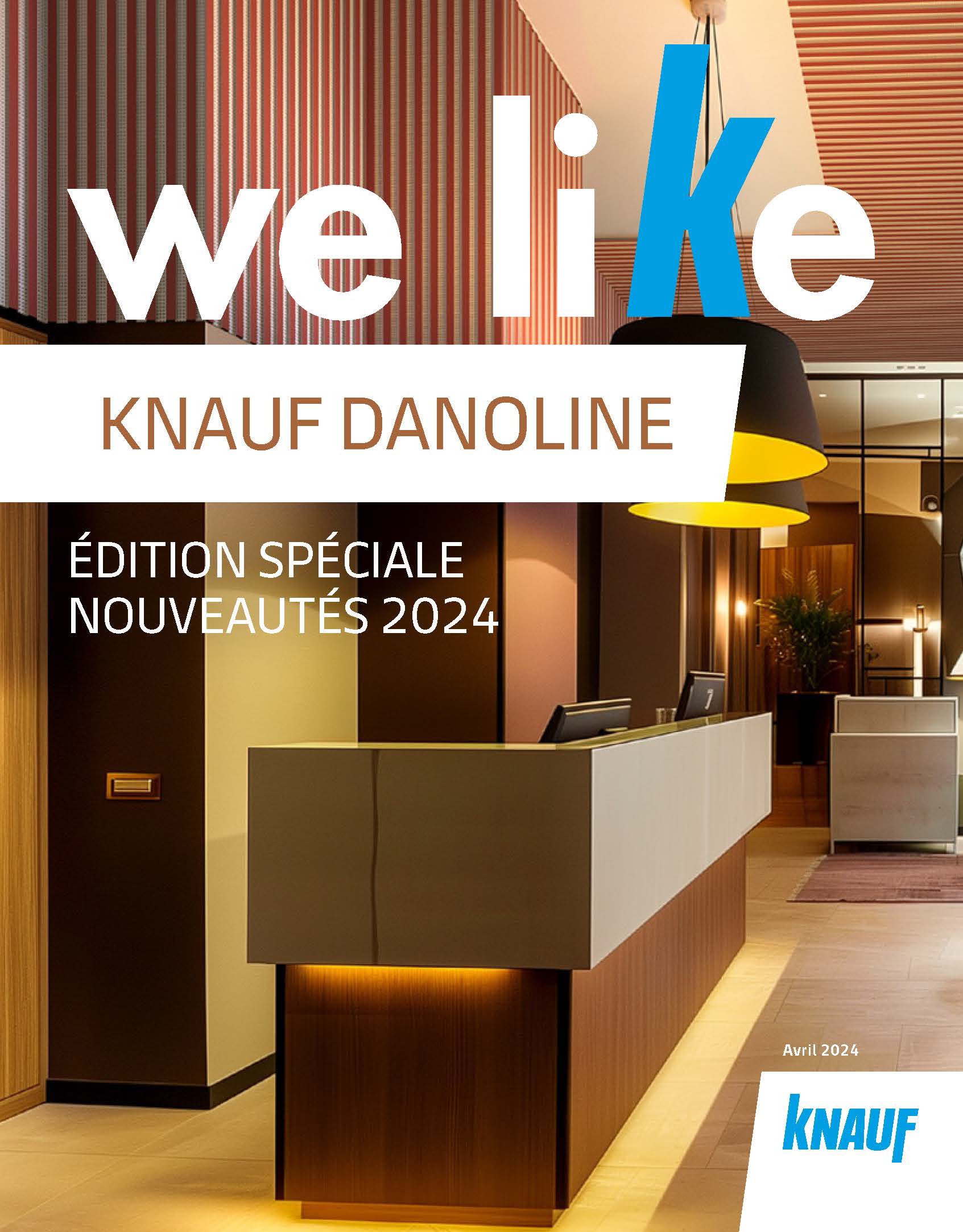 Couverture Knauf We Like Danoline 2024