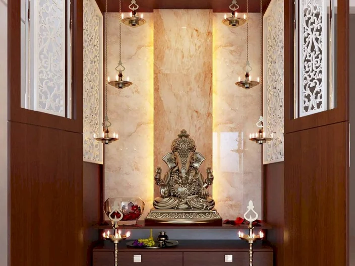 Trần thạch cao phòng thờ - 6