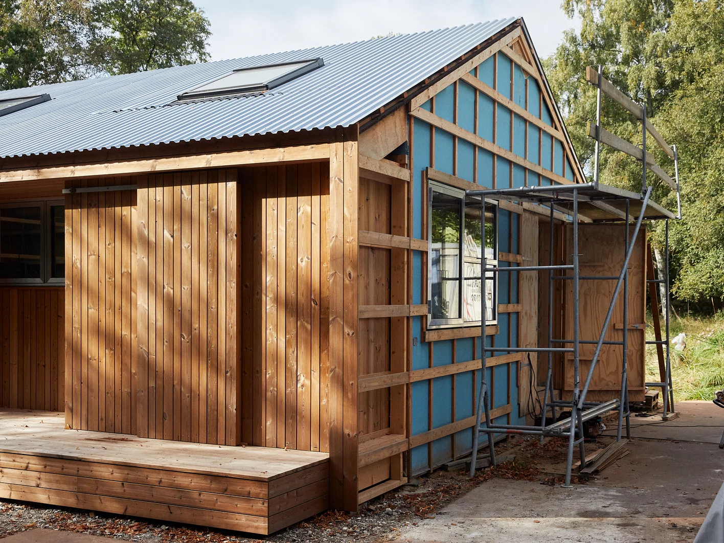 Skovhuset med Knauf løsninger