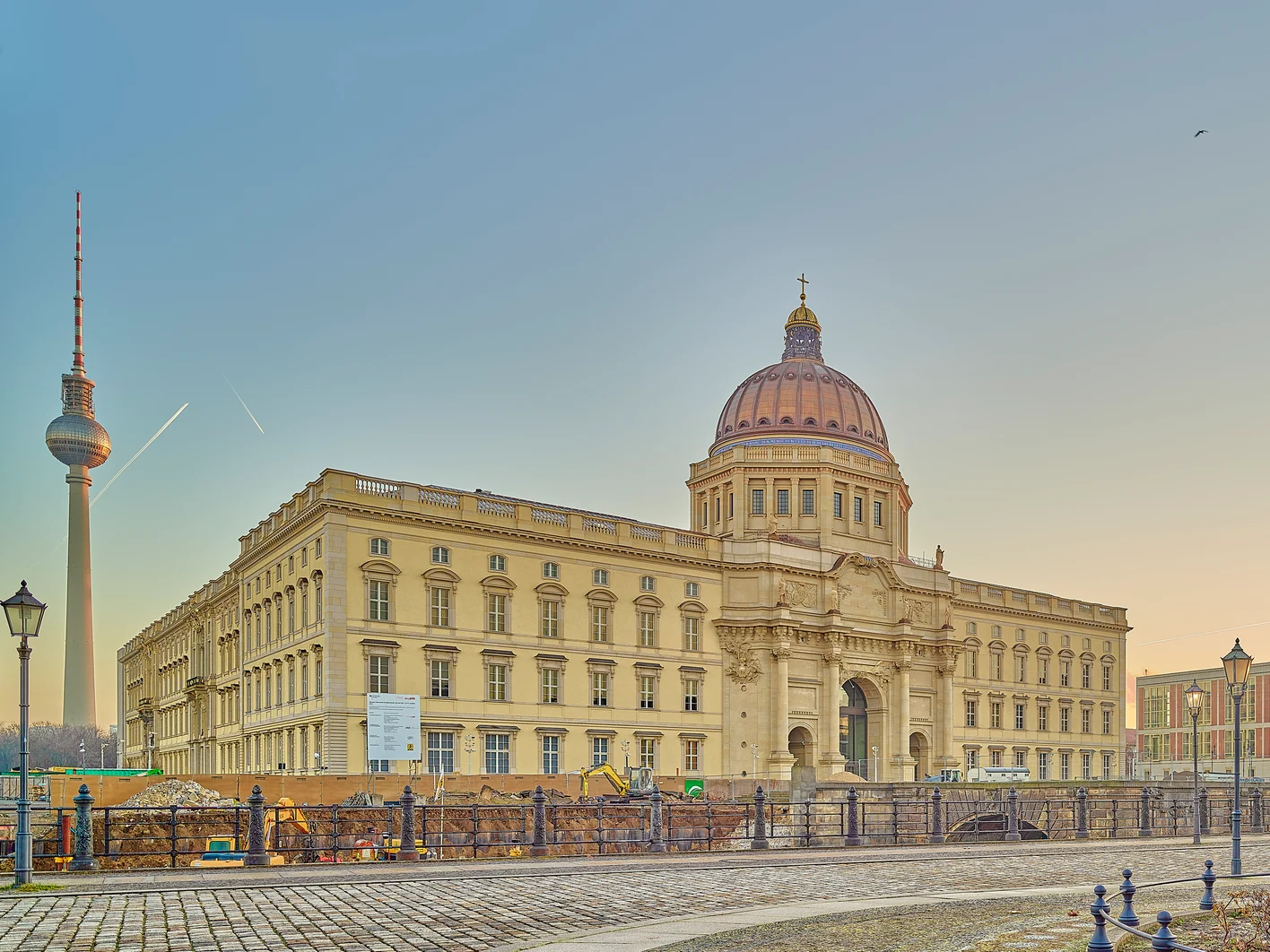 Stadtschloss Kuppeldecke Berlin