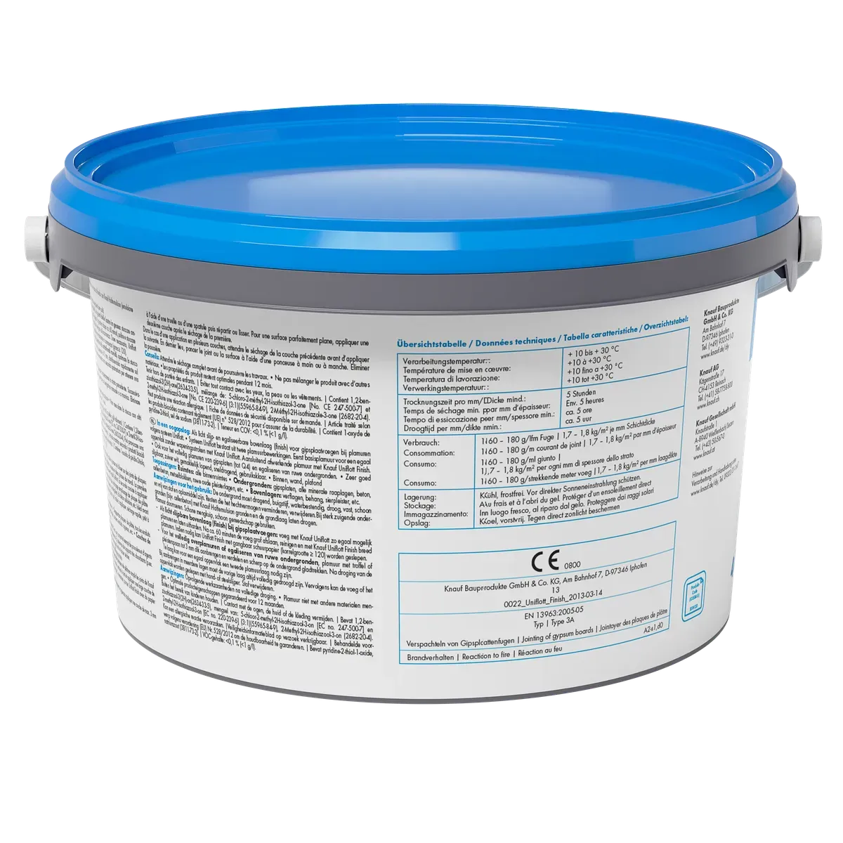 Knauf - Uniflott Finish - 4006379081660_Uniflott-Finish_back_4kg