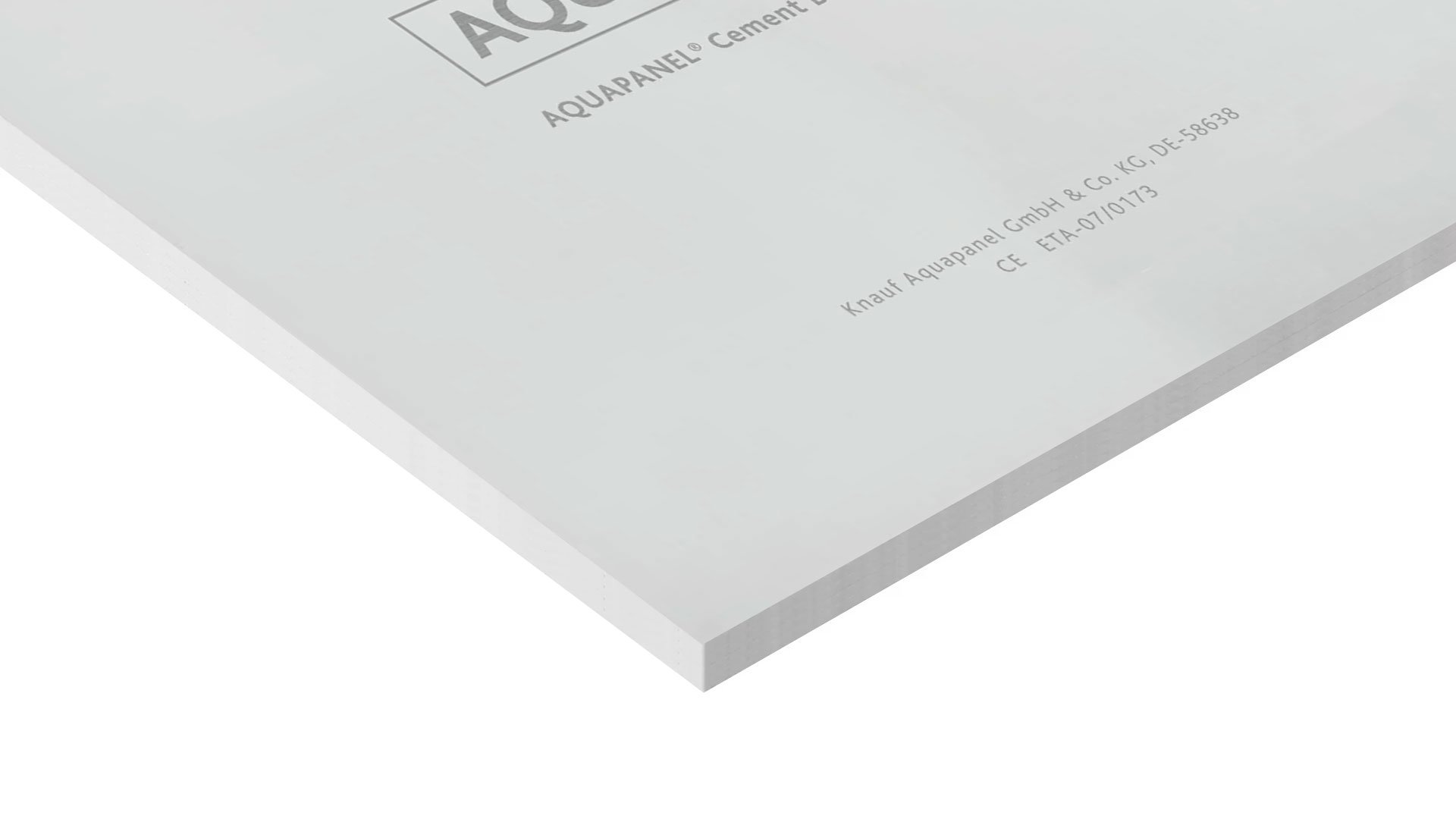 AQUAPANEL® Cement Board Outdoor - Cementinė plokštė išorės darbams