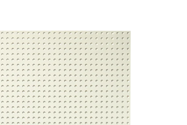 Knauf - Cleaneo® 15/30 Dairesel Delikli - 15-30 D Beyaz