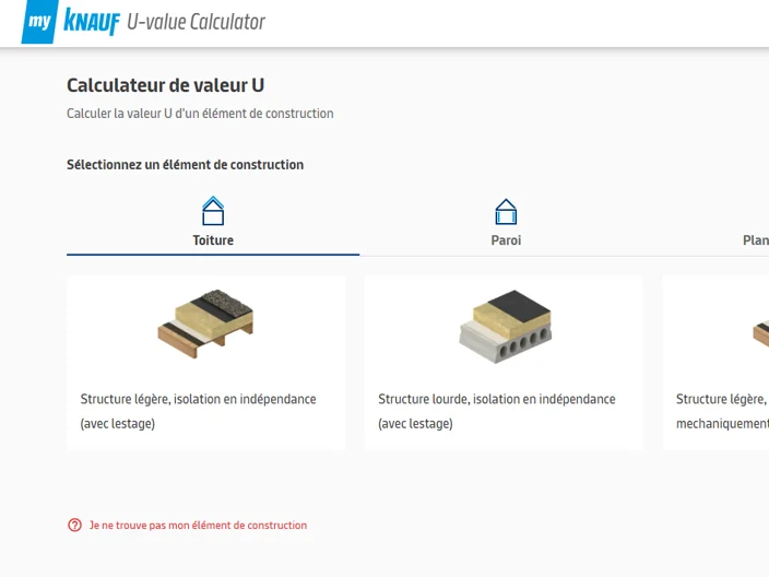 U value Calculator
