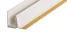 Knauf - Profilo in PVC per spallette - Profilo Collegamento PVC ad U AL Cappotto
