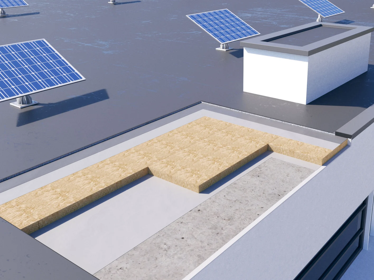 City App - Hospital - Flat roof