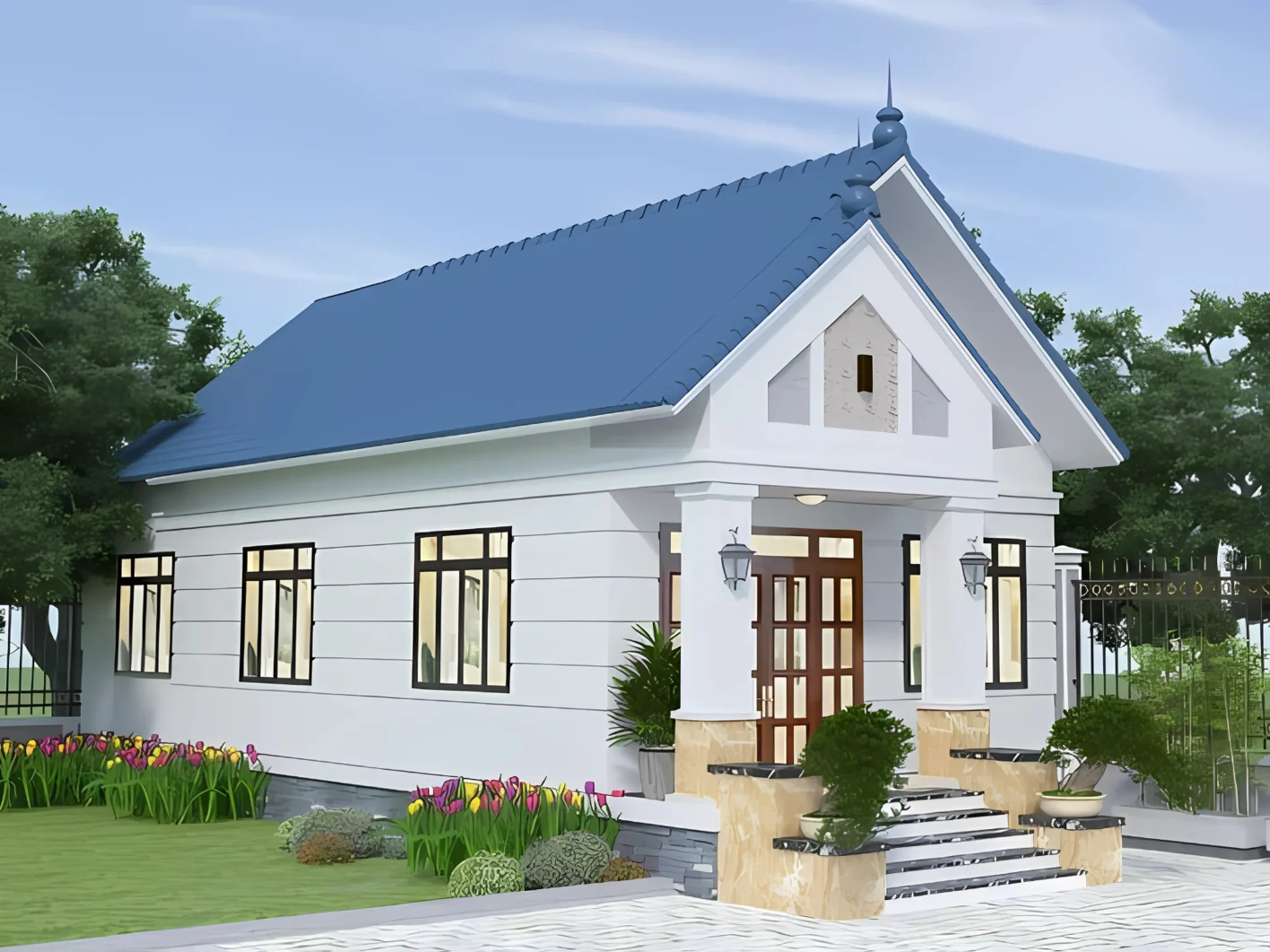 Nhà vườn cấp 4