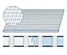 Knauf - Cleaneo Akustik linear 12/25 Q 12,5 mm - Cleaneo Akustik Linear  12/25 Q 1200 x 2000 mm