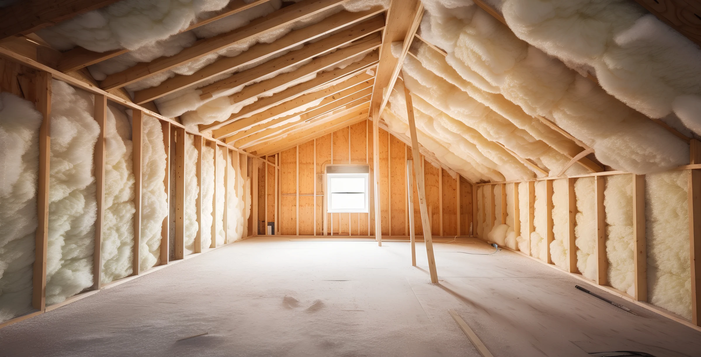 Fiberglass insulation for energy efficiency, home improvement, a