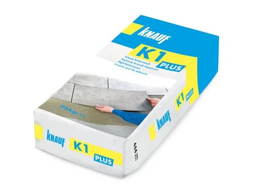 Knauf - K1 Plus კრამიტის წებო თეთრი - 26691 K1-Plus