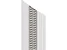 Knauf - Hjørneprofil, PVC, variabelt med nylon net - Variabelt PVC hjørneprofil med nylon net