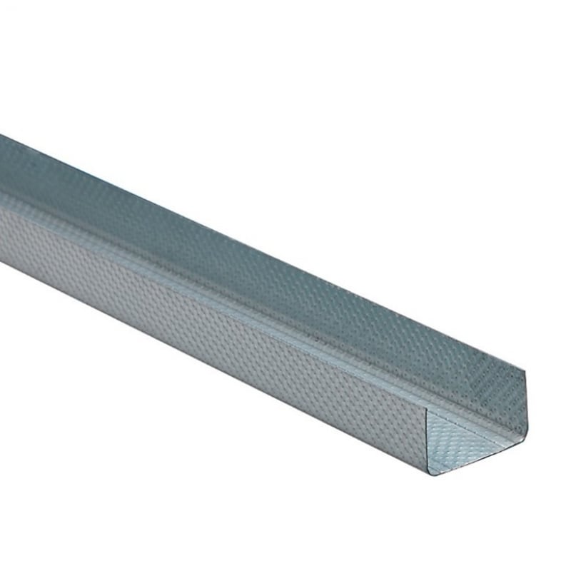 Rail Knauf R100 pour cloison contre-cloison et plafond 
