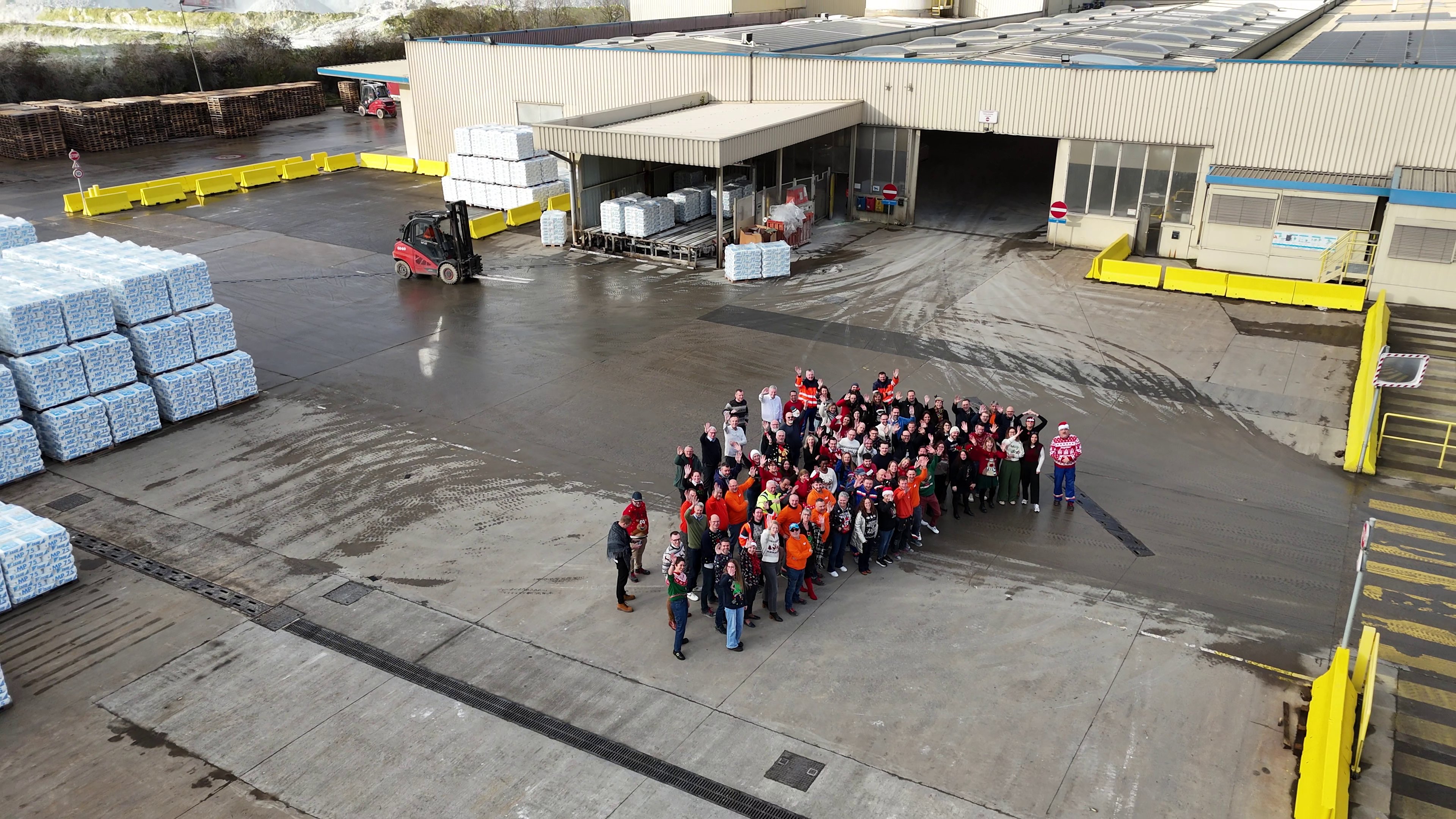 Employés Knauf Engis