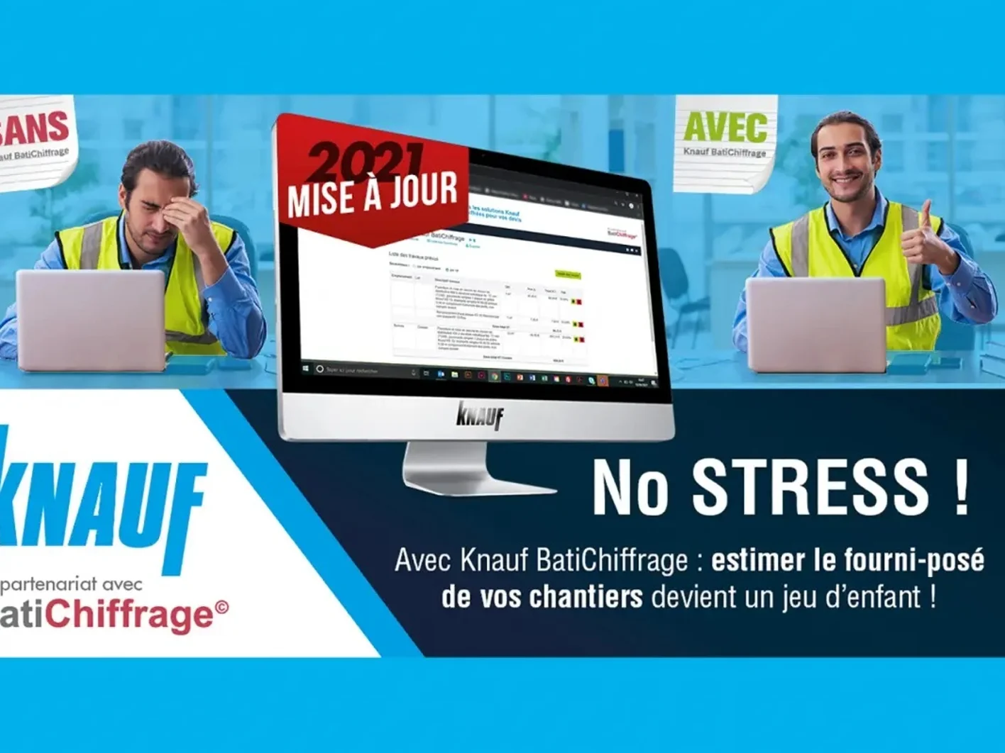 knauf réseaux sociaux - knauf batichiffrage 