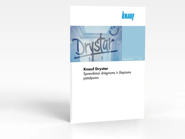 Literatura - Drystar - sprendimai drėgnoms ir šlapioms patalpoms