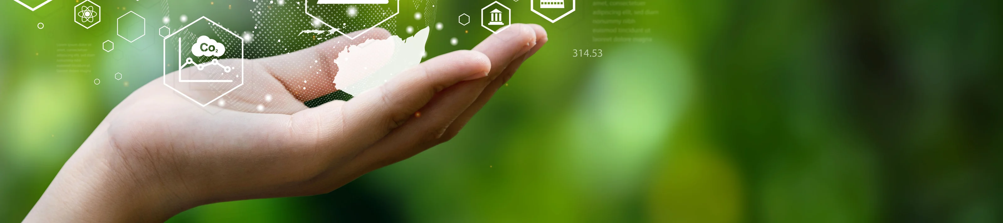 ESG icon concept. Environment, society and governance. Energy of
