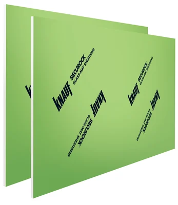 Knauf - Knauf Securock® Glass-Mat Sheathing 12.7MM - 10027 Knauf Securock Glass Mat Sheathing 12.7mm Image 1