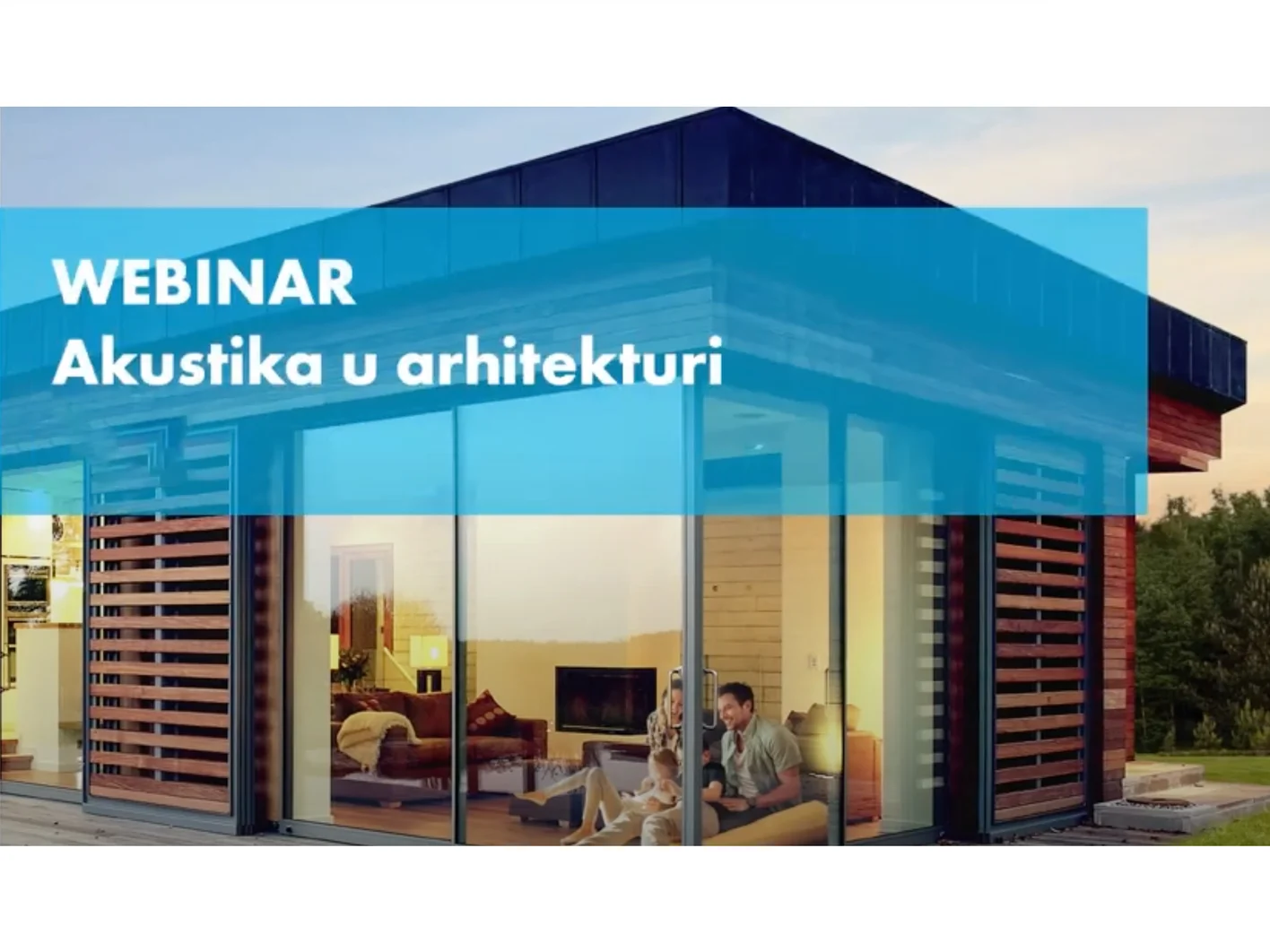 Webinari - Akustika u arhitekturi
