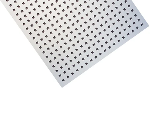Knauf - Διάτρητες κασέτες οροφήs Danoline με άκρα Quadril - Conturedge D S24 - 58824 PLAN PLAZA 600X600X9 5 MM  Q1