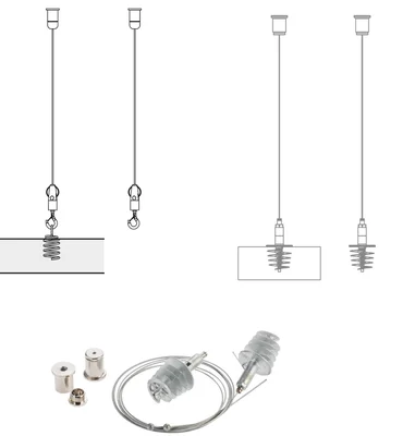 Knauf - KIT DE SUSPENSIÓN MINERAL SONIC ELEMENT 1MTS. - Kit suspencion MineralSonic