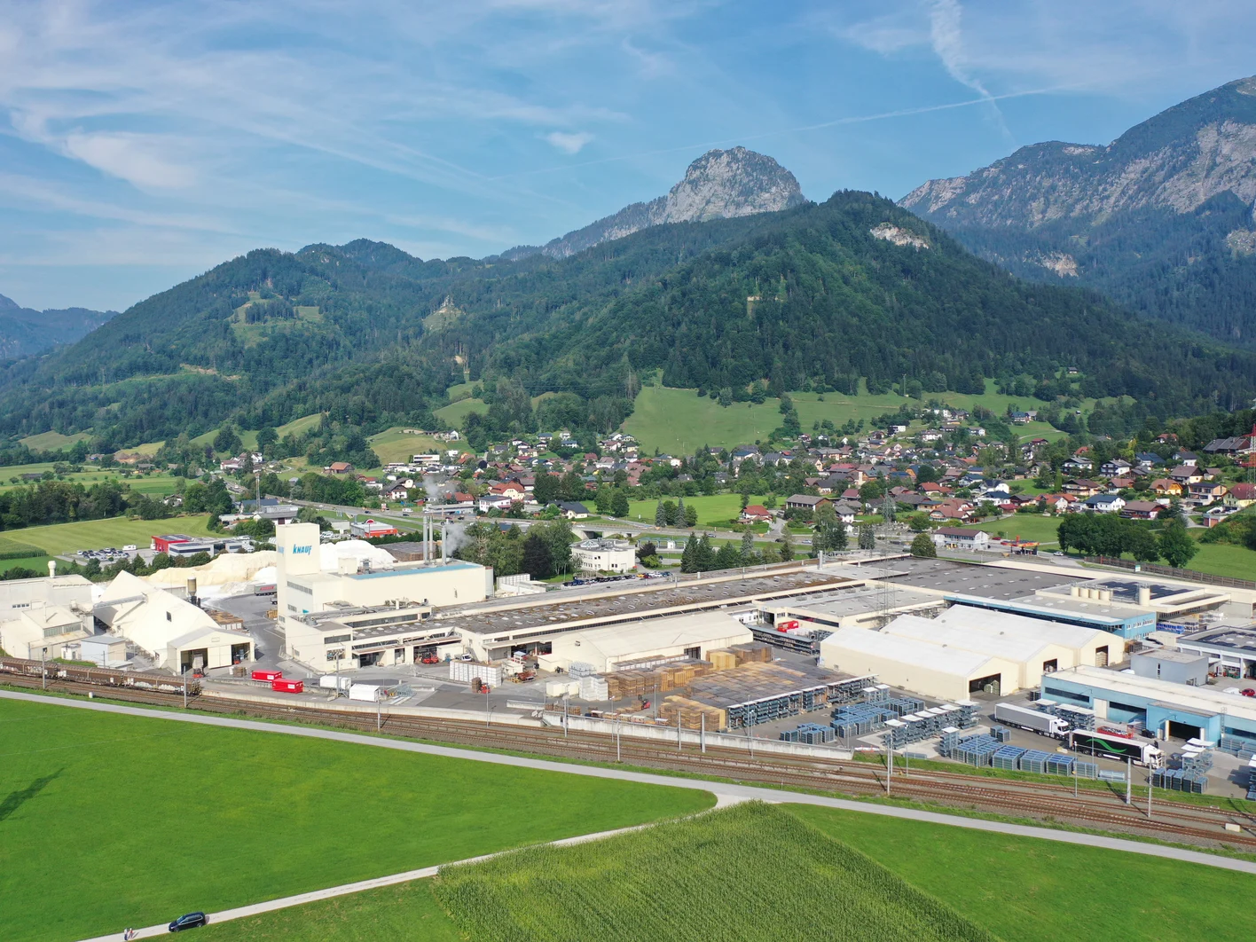 Luftaufnahme Werk Weißenbach August 2024