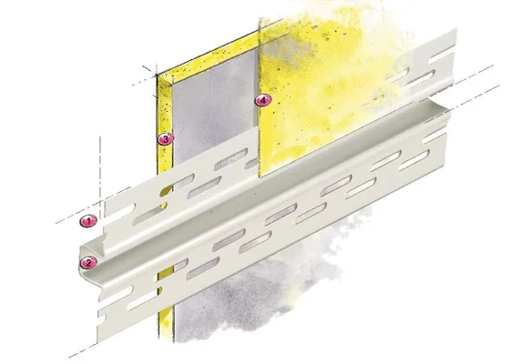 Knauf - Πλαστικά προφίλ για σκοτία.  - 21085 0082 Πλαστικά προφίλ για σκοτία