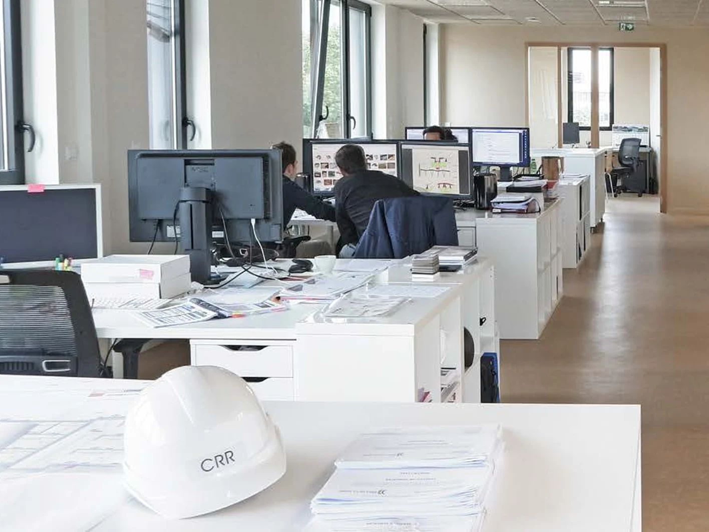 Isolation des plafonds de l'agence CRR