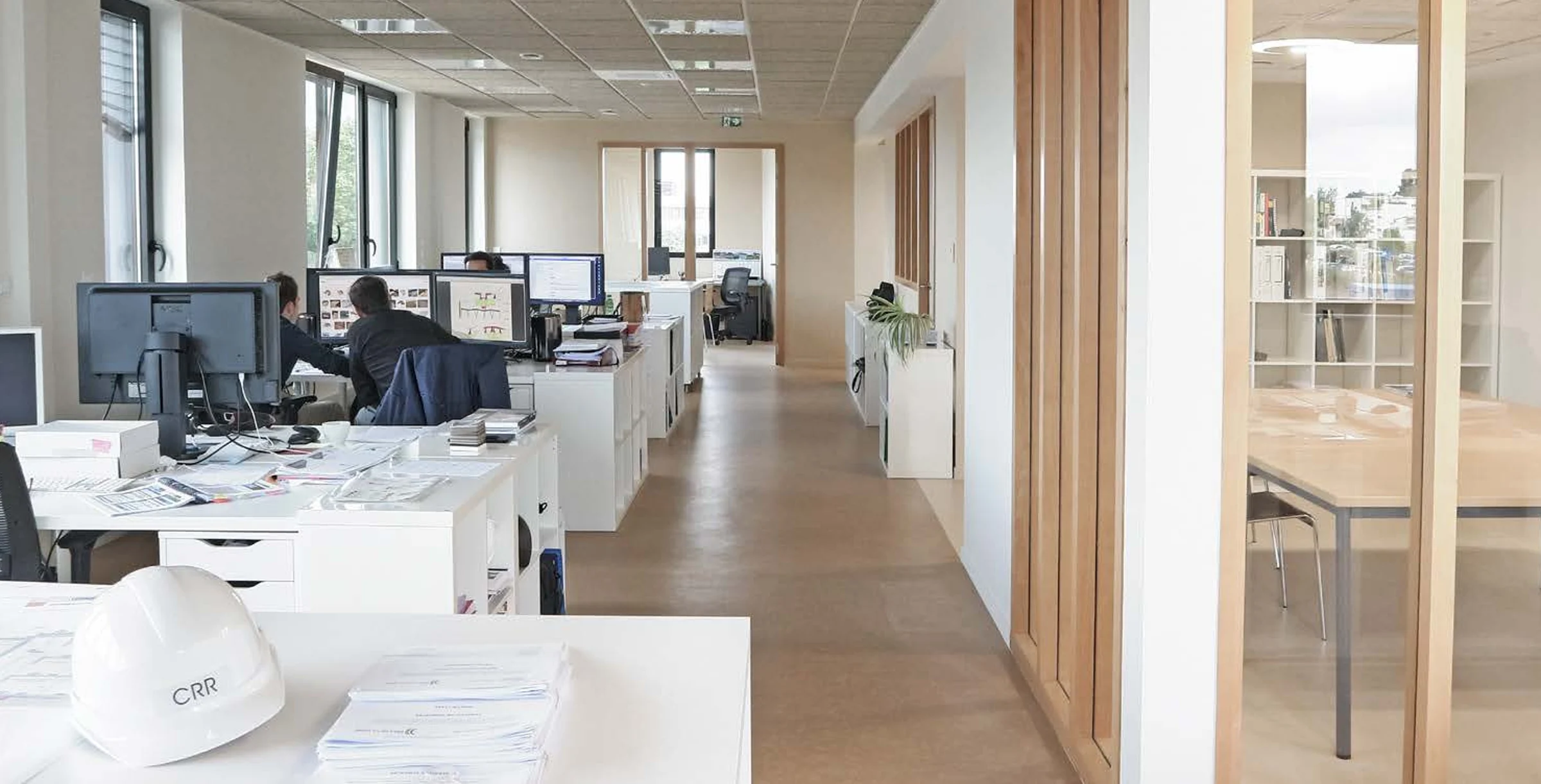 Isolation des plafonds de l'agence CRR