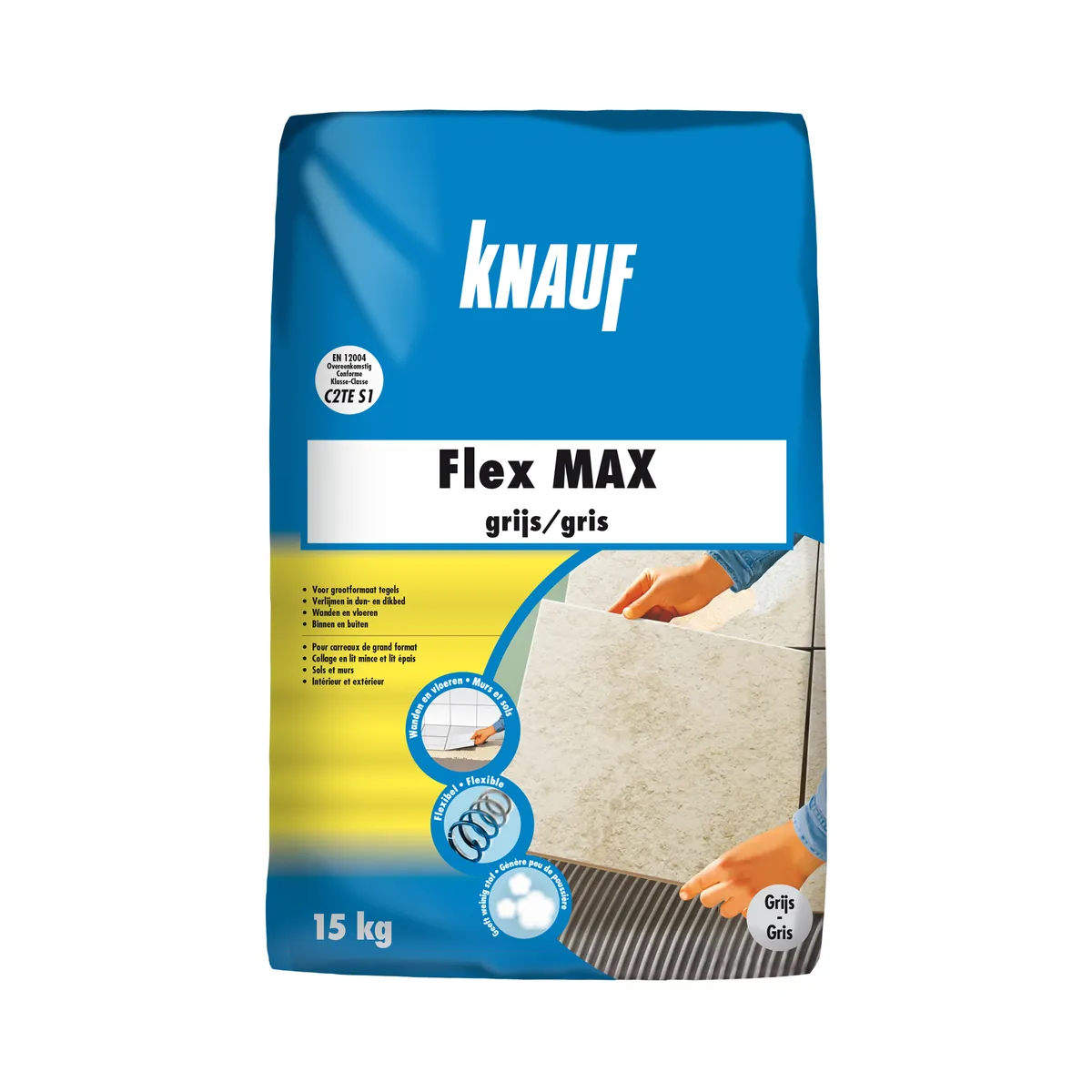 Knauf - Flex_MAX_Gris_15kg_PACK-PROD_C1N1_R