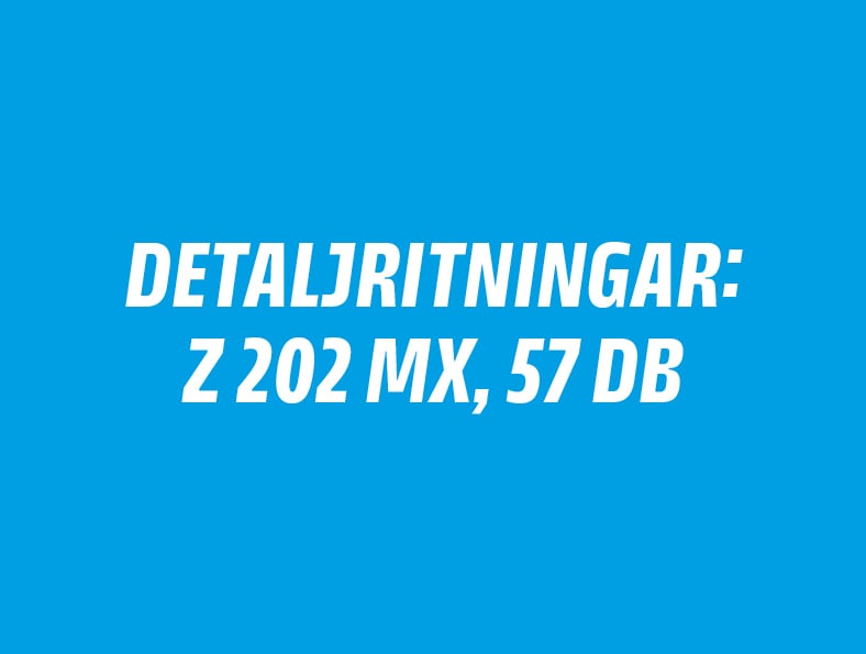 Knauf Sverige Detaljritningar Cards Z 202 Mx, 57 dB