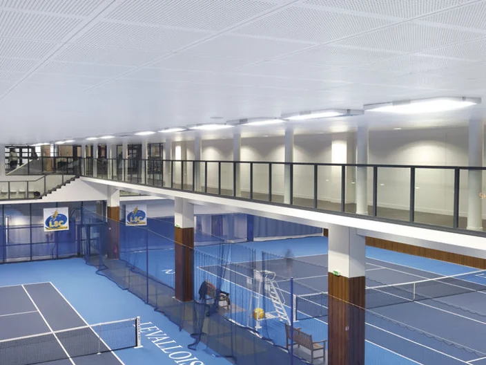Ballwurfsicherheit für Perret Sportscenter, Levallois