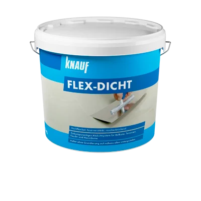 Knauf - Flex-Dicht - Flex-Dicht - Itin elastinga vienkomponentė hidroizoliacija