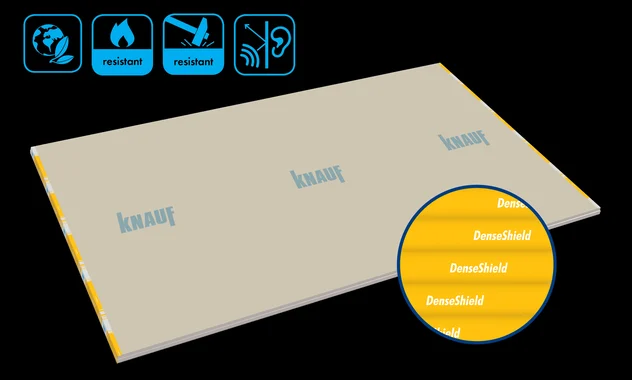 Knauf - DenseShield 16mm - DenseShield