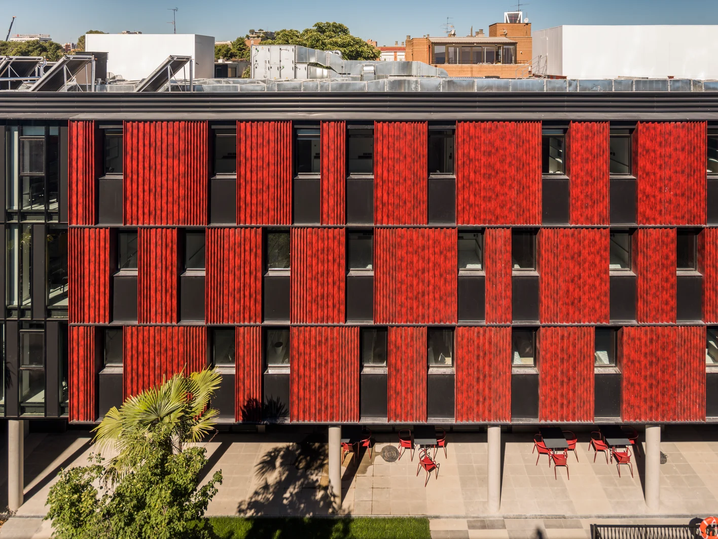 IC10 RESIDENCIA ESTUDIANTES MADRID ARQUITECTURA EDIFICIO FACHADA
