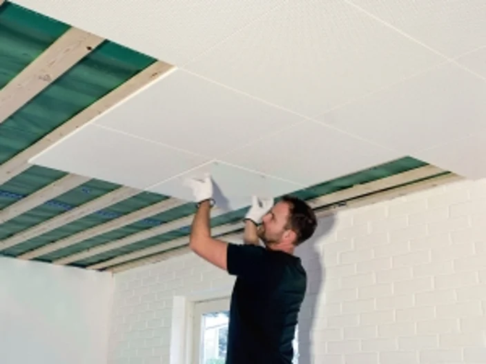 pose danoloft simple solution acoustique plafond