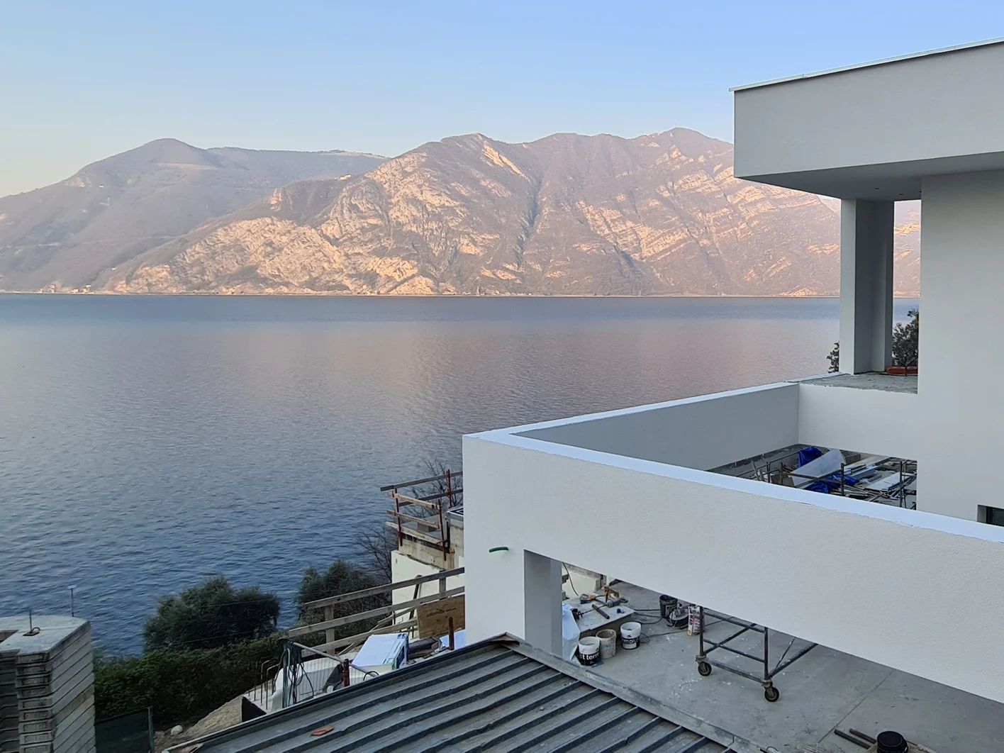Villa sul lago di Iseo Cantiere 8