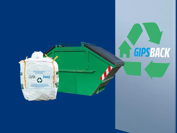 GipsBack - Container mit Big Bag