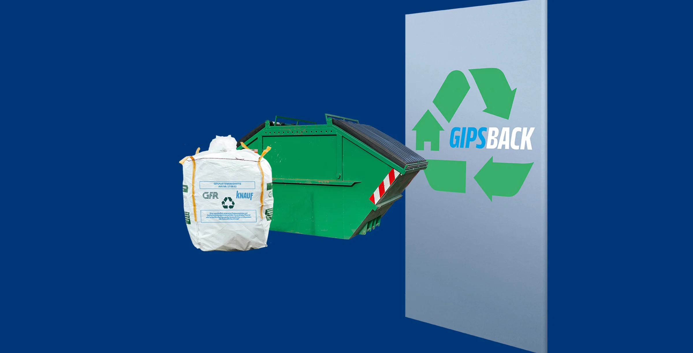 GipsBack - Container mit Big Bag