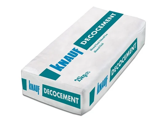 Knauf - დეკო ცემენტის თეთრი 1,5 - 26699 Decocement