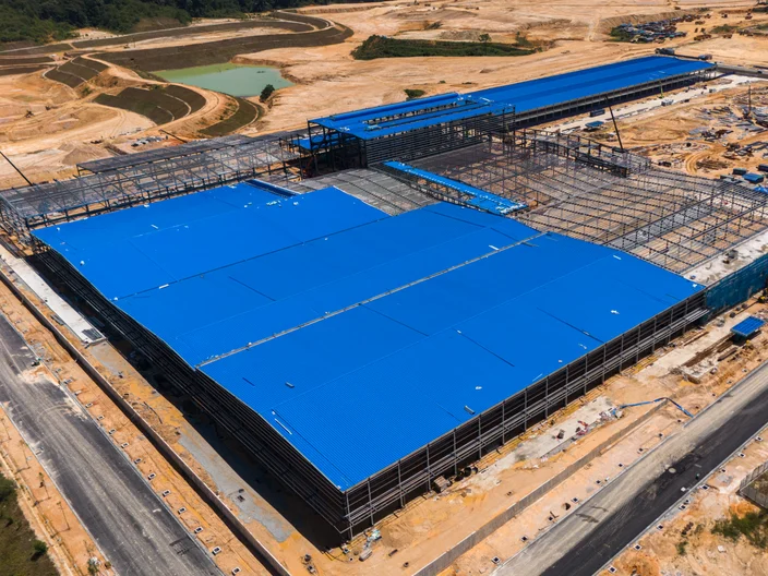 Solar Plant Metal Roofing Roll 