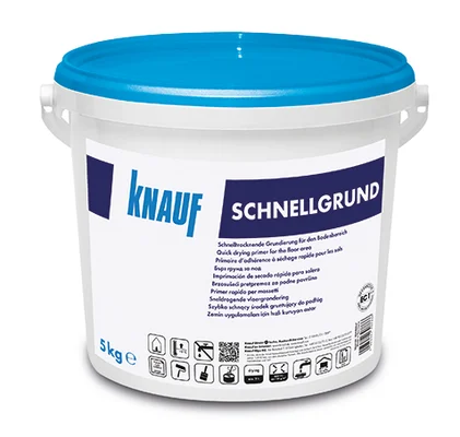 Knauf - Schnellgrund - Schnellgrund 5kg Blauer Deckel
