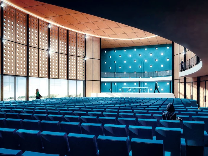 Salle intérieur - Palais des congrès - Royan