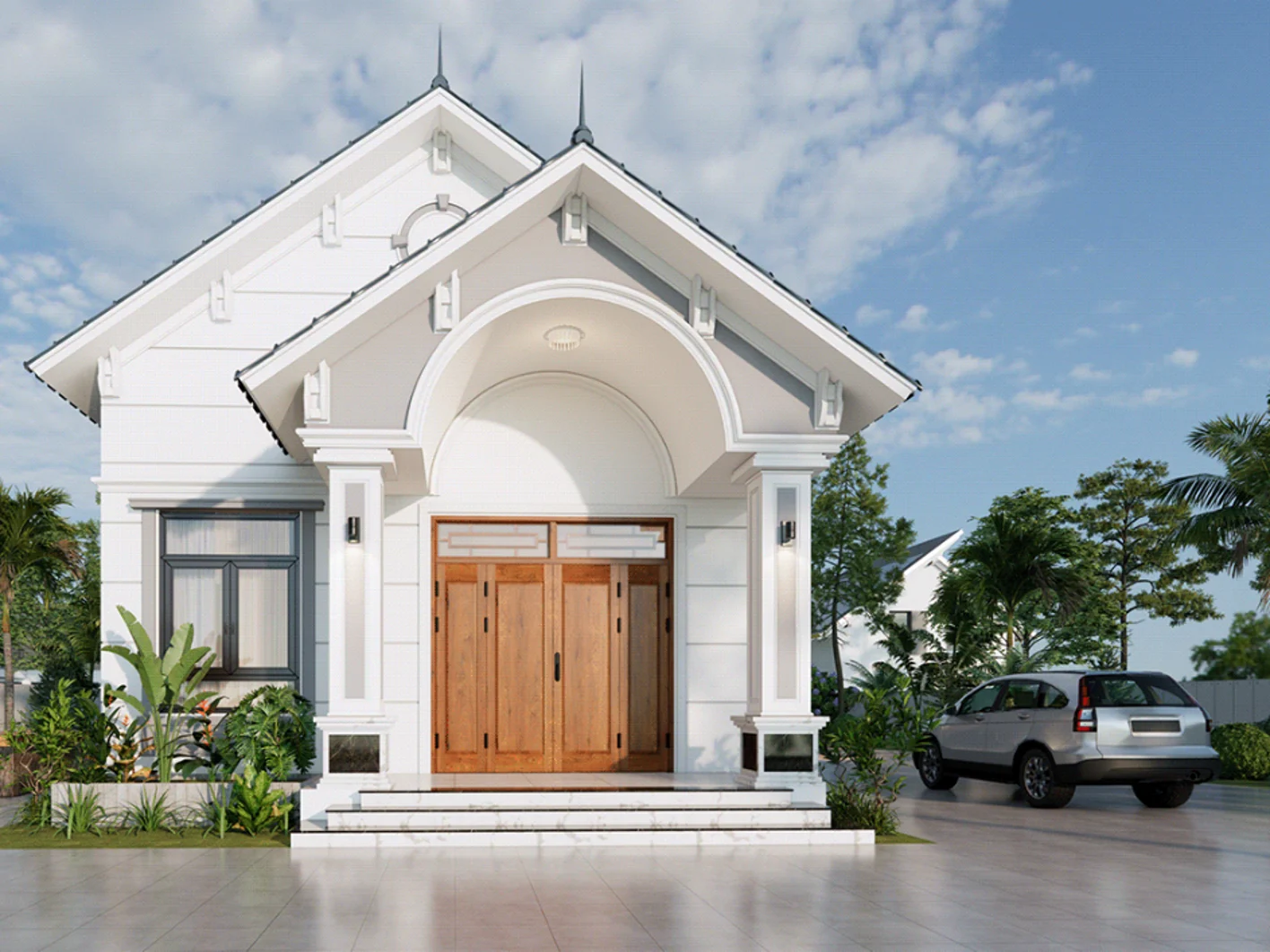 Nhà vườn cấp 4