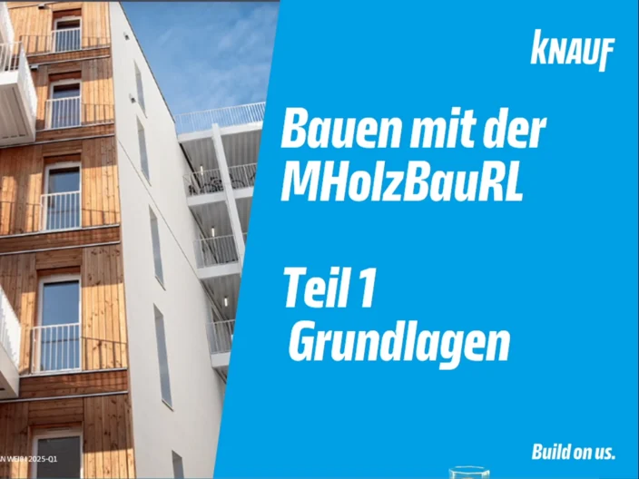 Bauen mit der MHolzBauRL