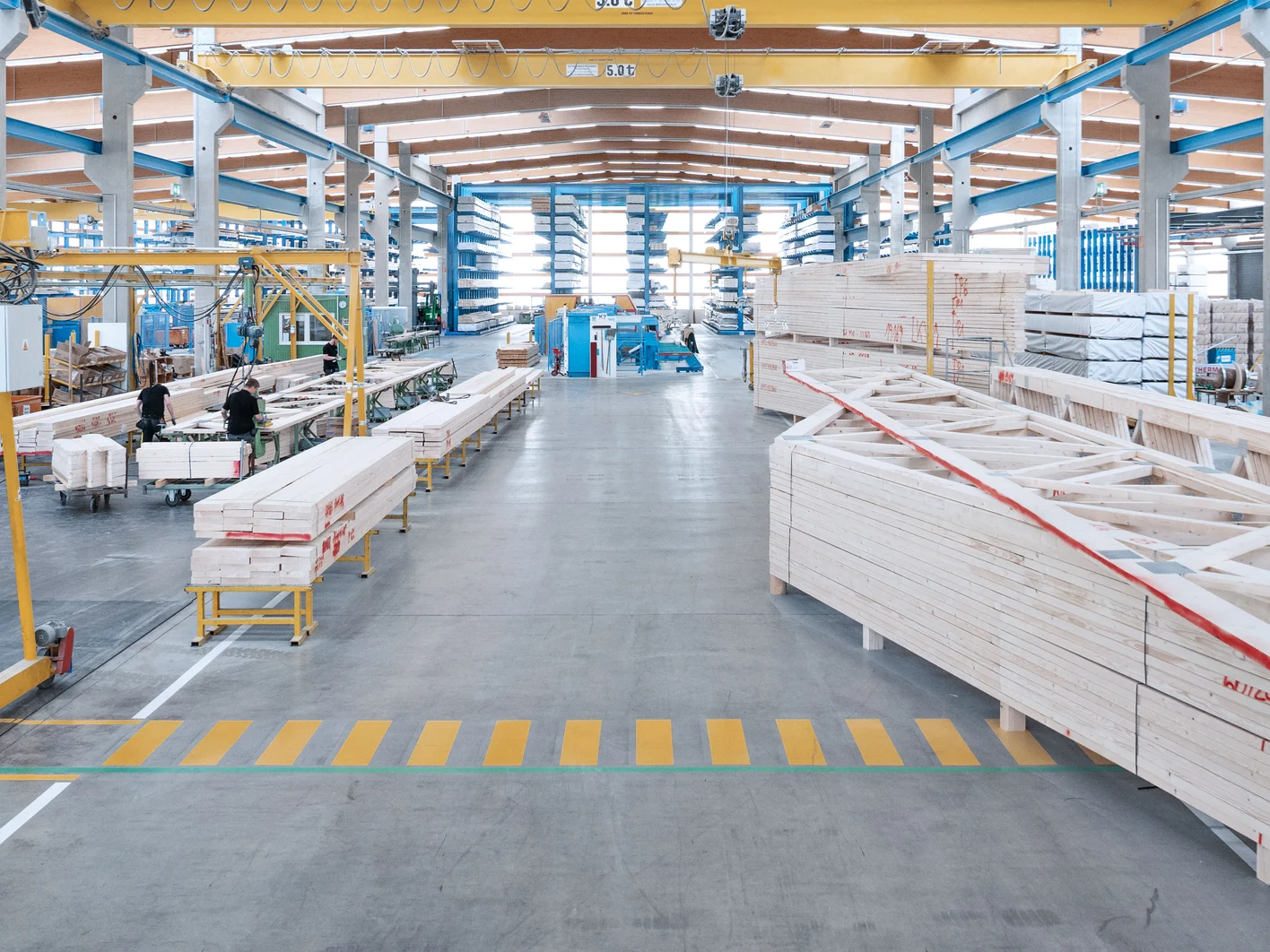 Knauf Elements Produktion Holztafelbau 3
