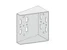 Knauf - UA კუთხის შემაერთებელი - 10671 UA angle connector