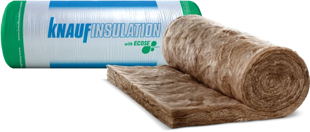 Knauf - Earthwool Metal Roofing Roll (Unfaced) - Metal Roofing Roll with Packaging Unfaced