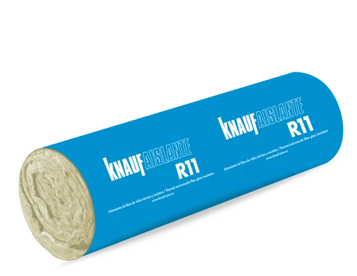 Knauf - Knauf Aislante - LANA DE FIBRA DE VIDRIO R11